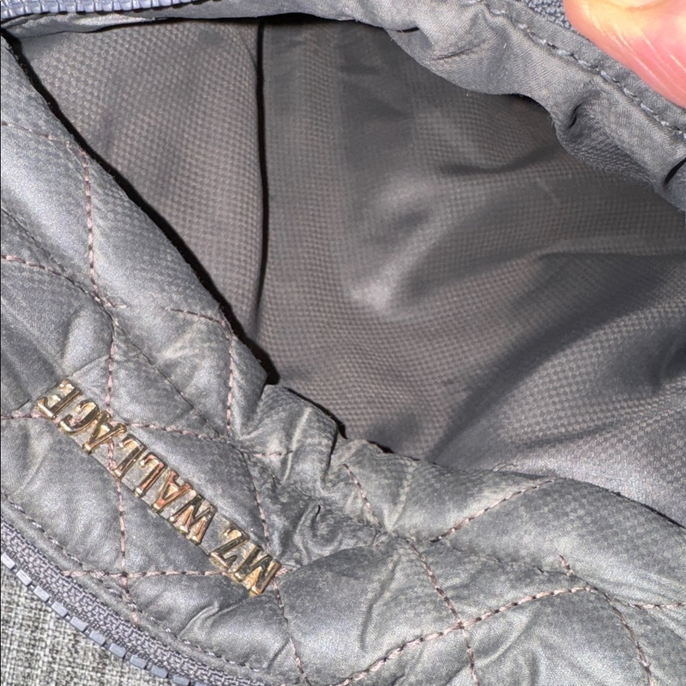 MZ Wallace Bag Metro Gray Quilted Crossbody - Picture 15 of 17